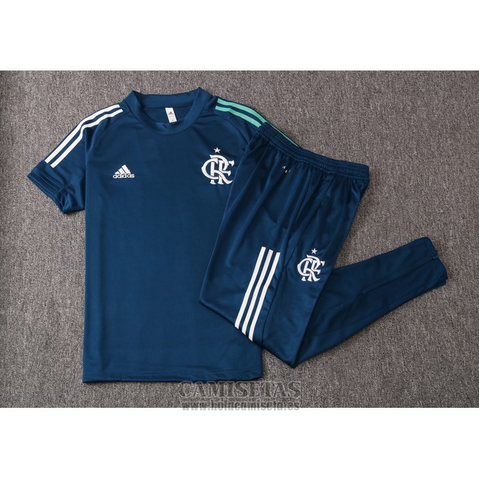 Chandal del Flamengo Manga Corta 2020-2021 Azul